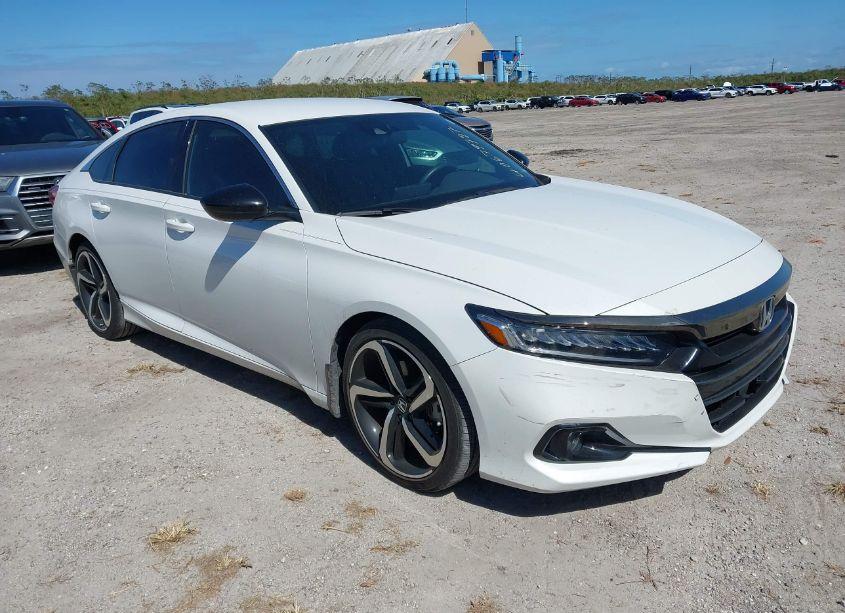 2022 Honda Accord SPORT (VIN 1HGCV1F3XNA103824) main photo