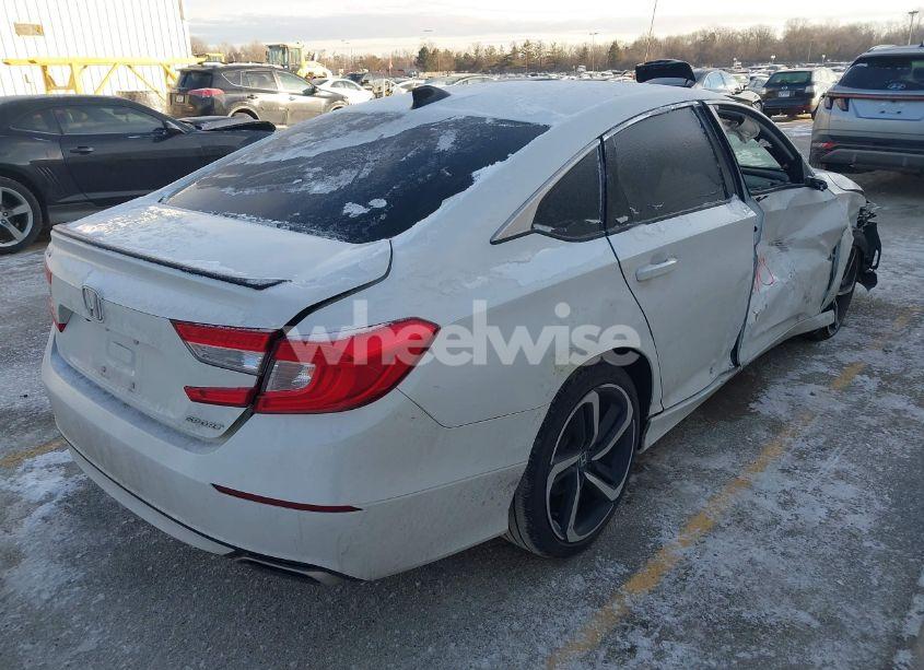 Photo 4 of 2022 Honda Accord SPORT (VIN 1HGCV1F3XNA109946)