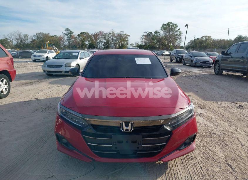 Photo 12 of 2021 Honda Accord SPORT SPECIAL EDITION (VIN 1HGCV1F40MA003223)