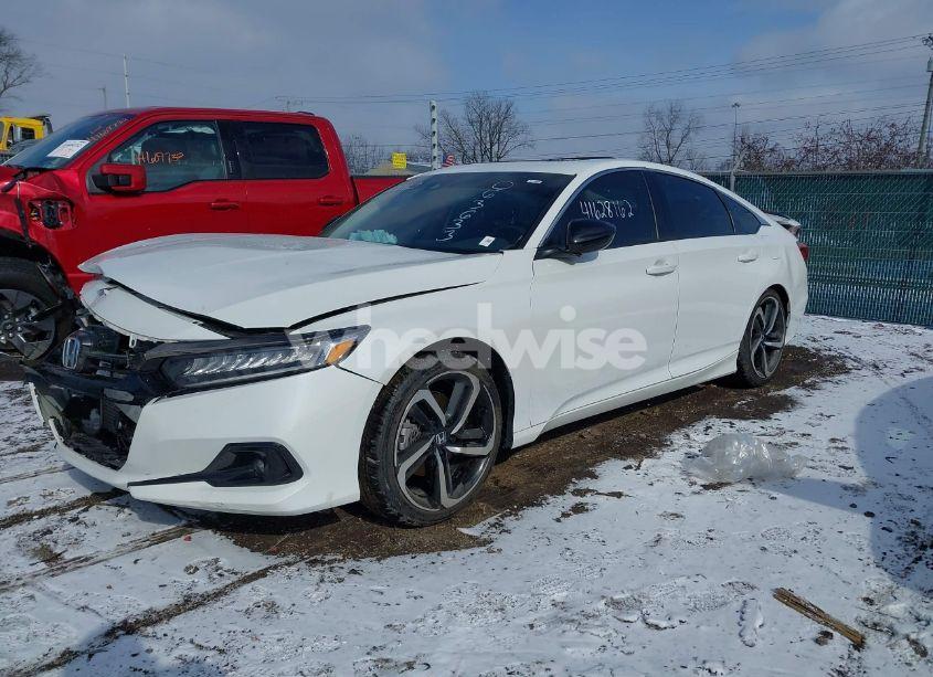 Photo 2 of 2021 Honda Accord SPORT SPECIAL EDITION (VIN 1HGCV1F40MA063633)