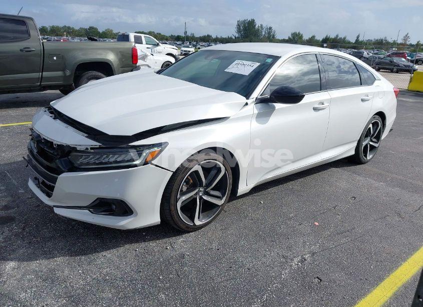 Photo 2 of 2022 Honda Accord SPORT SPECIAL EDITION (VIN 1HGCV1F40NA041164)