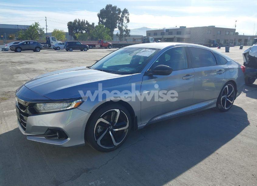 Photo 2 of 2022 Honda Accord SPORT SPECIAL EDITION (VIN 1HGCV1F40NA065061)