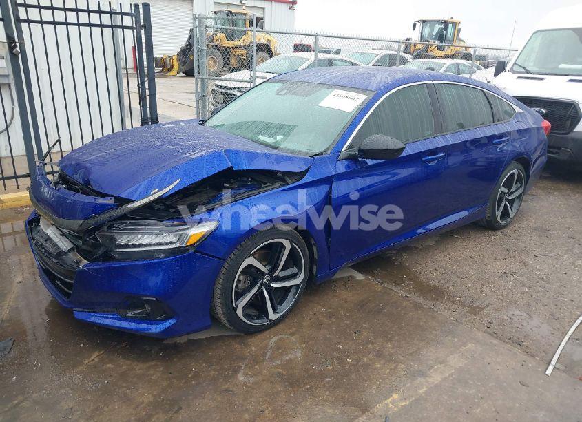 Photo 2 of 2021 Honda Accord SPORT SPECIAL EDITION (VIN 1HGCV1F41MA030804)