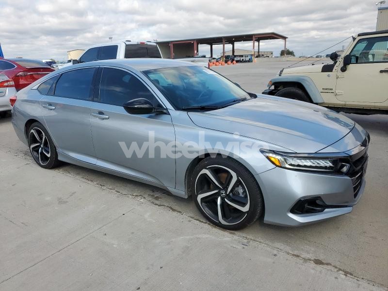 Photo 4 of 2021 HONDA ACCORD SPORT SE (VIN 1HGCV1F41MA043973)