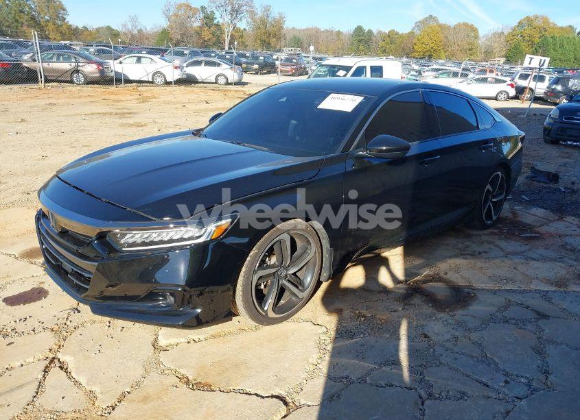 Photo 2 of 2021 Honda Accord SPORT SPECIAL EDITION (VIN 1HGCV1F41MA069103)