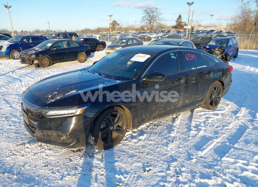 Photo 2 of 2021 Honda Accord SPORT SPECIAL EDITION (VIN 1HGCV1F41MA110670)
