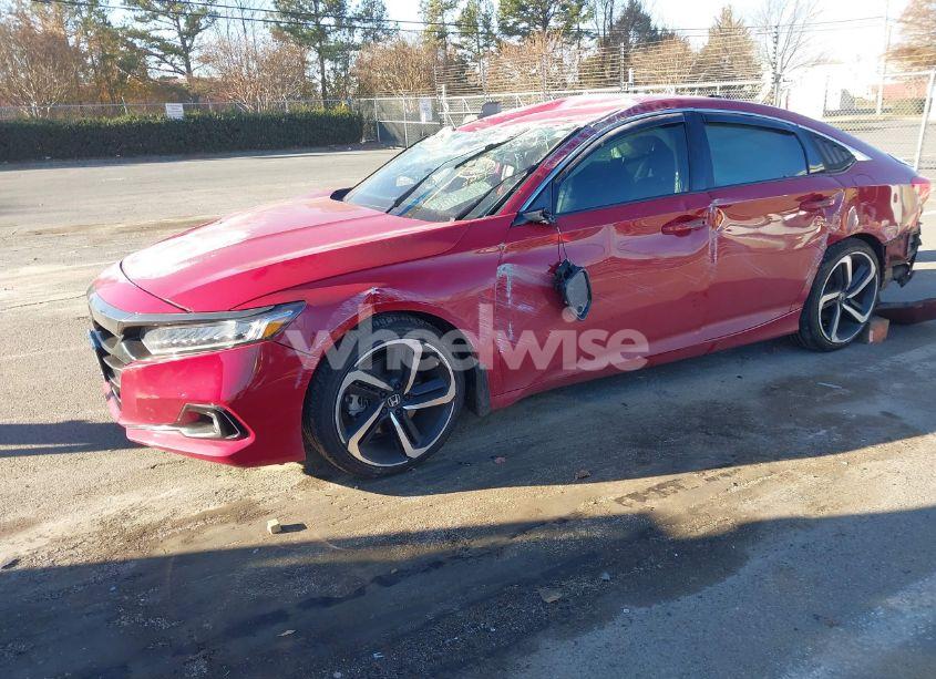 Photo 2 of 2022 Honda Accord SPORT SPECIAL EDITION (VIN 1HGCV1F41NA026852)