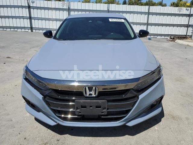 Photo 4 of 2022 HONDA ACCORD SPORT SE (VIN 1HGCV1F41NA033753)