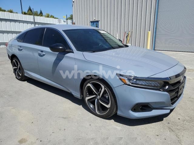 Photo 5 of 2022 HONDA ACCORD SPORT SE (VIN 1HGCV1F41NA033753)