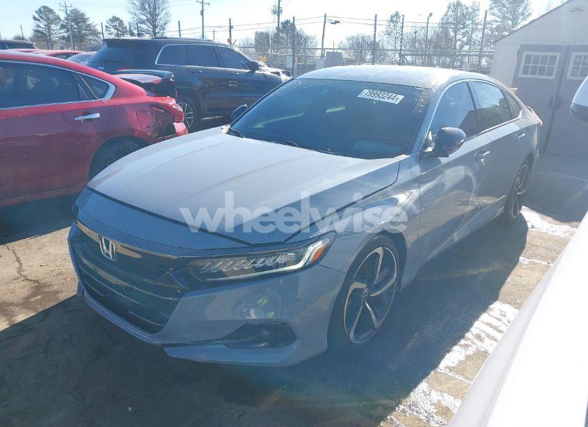 Photo 2 of 2021 Honda Accord SPORT SPECIAL EDITION (VIN 1HGCV1F42MA066565)