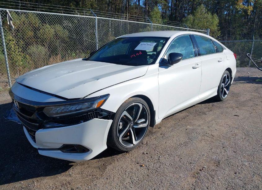 Photo 2 of 2021 Honda Accord SPORT SPECIAL EDITION (VIN 1HGCV1F42MA121337)
