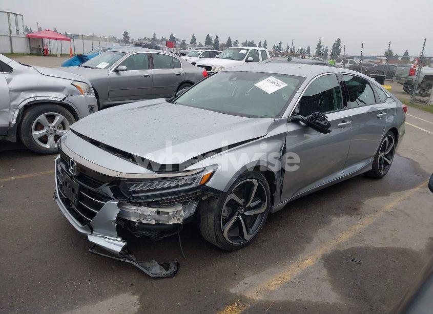 Photo 2 of 2022 Honda Accord SPORT SE (VIN 1HGCV1F42NA073338)