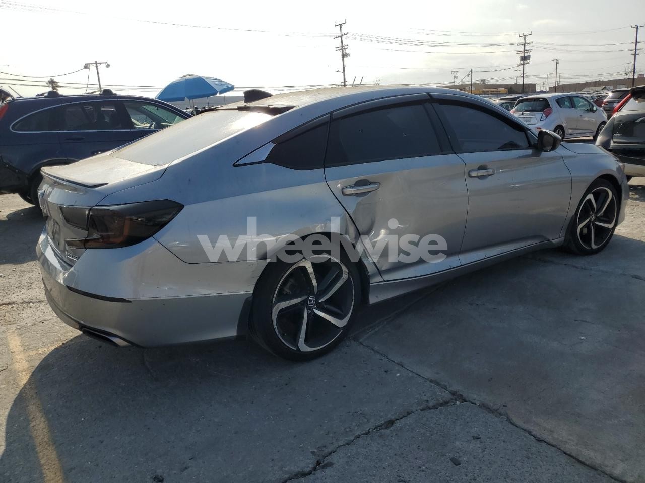 Photo 3 of 2022 HONDA ACCORD SPORT SE (VIN 1HGCV1F42NA085330)