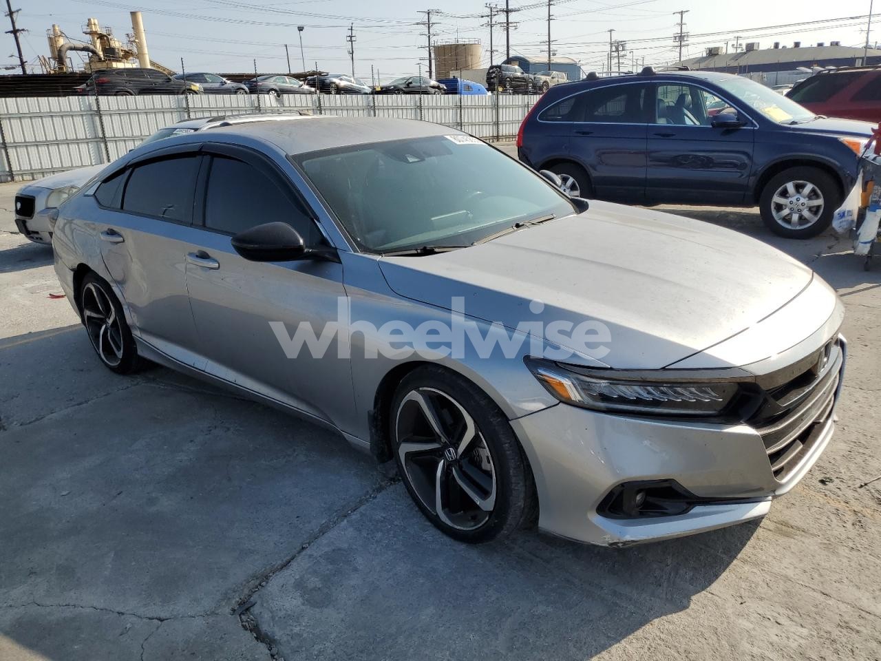 Photo 4 of 2022 HONDA ACCORD SPORT SE (VIN 1HGCV1F42NA085330)