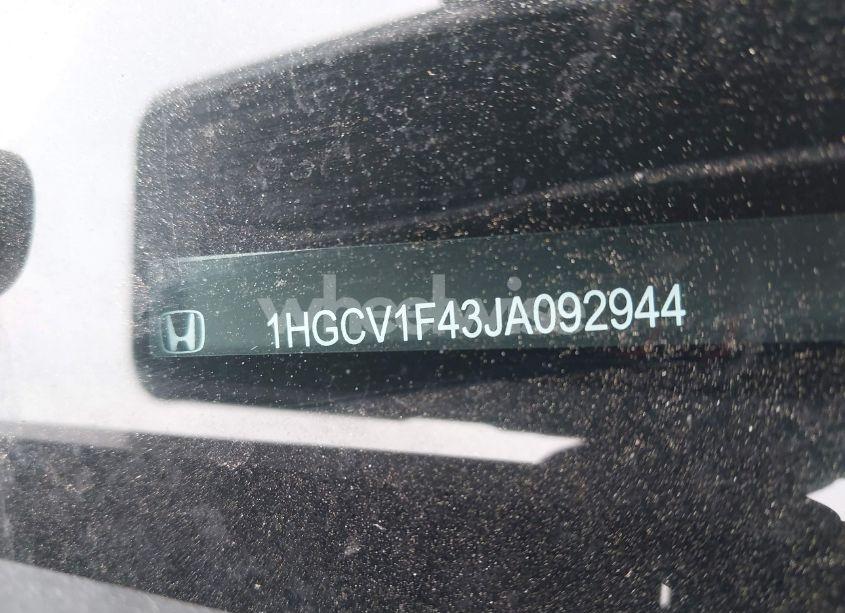 Photo 9 of 2018 Honda Accord EX (VIN 1HGCV1F43JA092944)