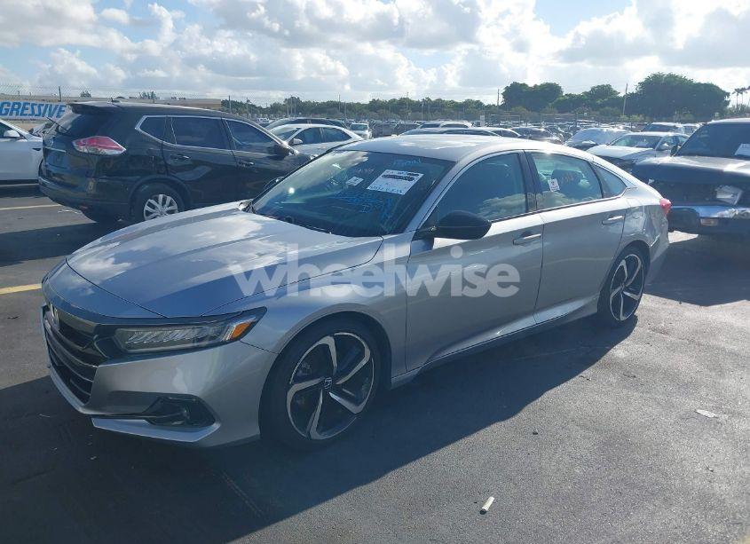 Photo 2 of 2022 Honda Accord SPORT SPECIAL EDITION (VIN 1HGCV1F43NA007493)
