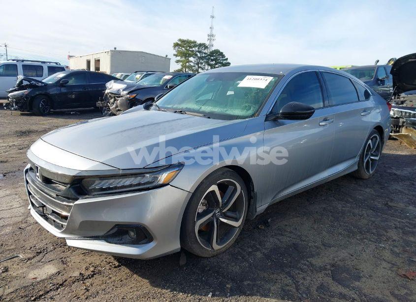 Photo 2 of 2022 Honda Accord SPORT SPECIAL EDITION (VIN 1HGCV1F43NA039506)