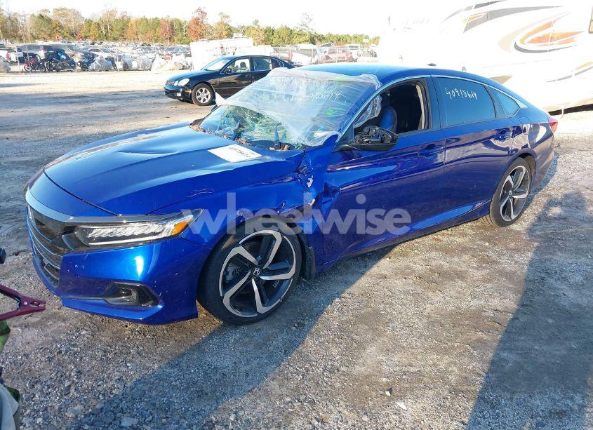 Photo 2 of 2022 Honda Accord SPORT SPECIAL EDITION (VIN 1HGCV1F43NA093503)