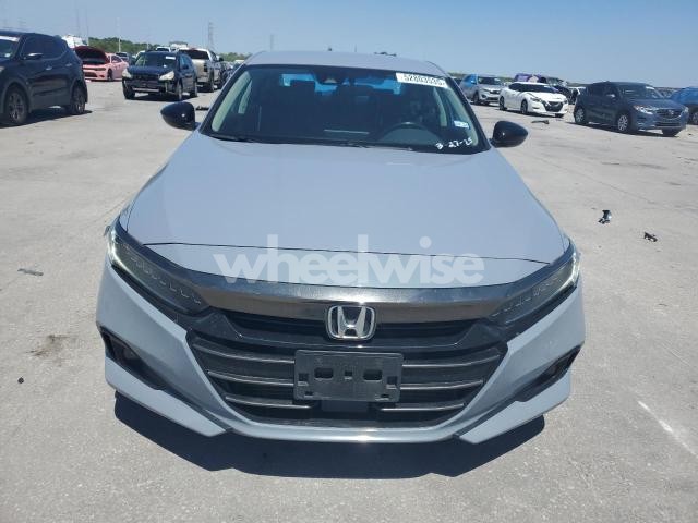 Photo 6 of 2021 HONDA ACCORD SPORT SE (VIN 1HGCV1F44MA077597)