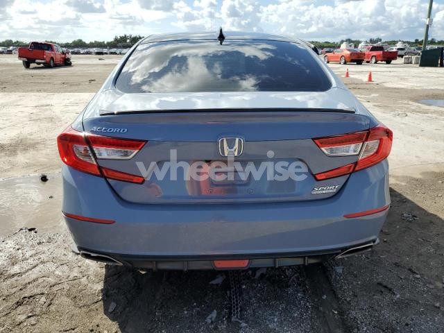 Photo 10 of 2022 HONDA ACCORD SPORT SE (VIN 1HGCV1F44NA006420)