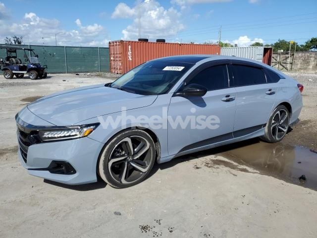 Photo 7 of 2022 HONDA ACCORD SPORT SE (VIN 1HGCV1F44NA006420)