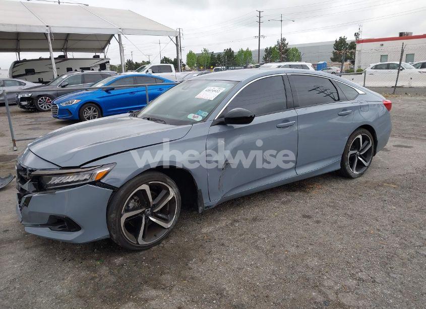 Photo 2 of 2022 Honda Accord SPORT SPECIAL EDITION (VIN 1HGCV1F44NA100572)