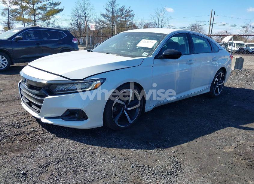 Photo 2 of 2021 Honda Accord SPORT SPECIAL EDITION (VIN 1HGCV1F45MA057620)