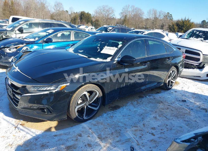 Photo 14 of 2022 Honda Accord SPORT SE (VIN 1HGCV1F45NA003994)