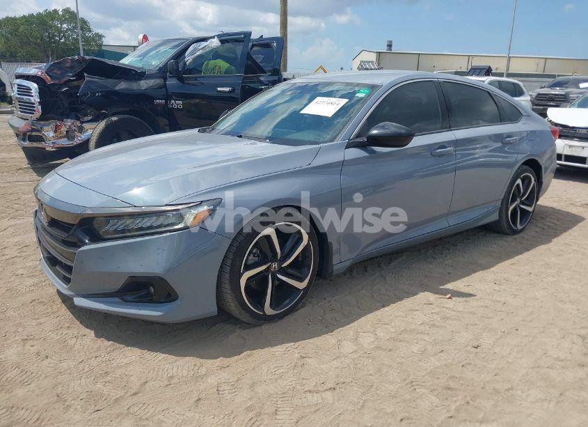 Photo 2 of 2022 Honda Accord SPORT SPECIAL EDITION (VIN 1HGCV1F45NA018429)