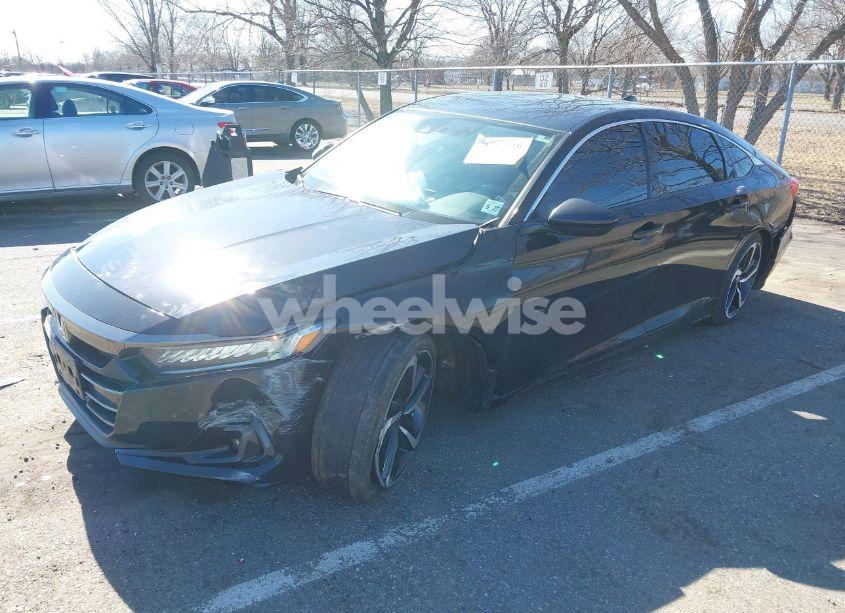 Photo 2 of 2022 Honda Accord SPORT SPECIAL EDITION (VIN 1HGCV1F45NA073527)