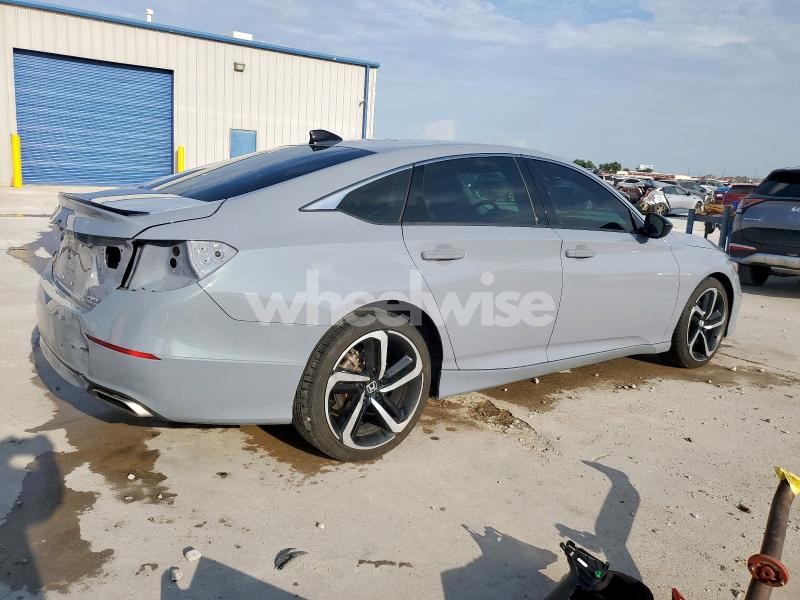 Photo 3 of 2021 HONDA ACCORD SPORT SE (VIN 1HGCV1F46MA035576)
