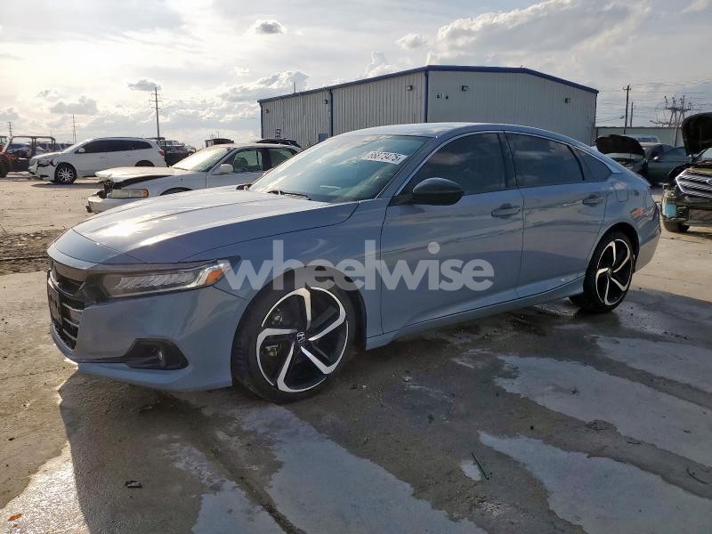Photo 5 of 2021 HONDA ACCORD SPORT SE (VIN 1HGCV1F46MA035576)