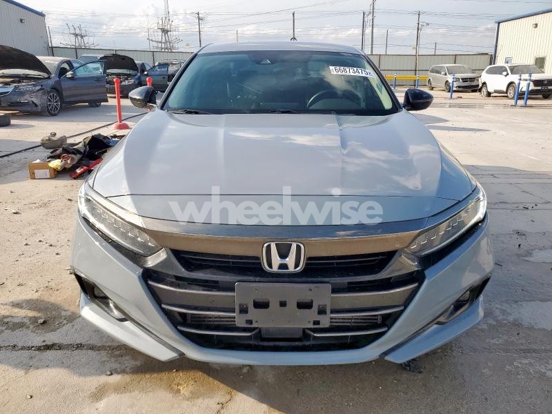 Photo 9 of 2021 HONDA ACCORD SPORT SE (VIN 1HGCV1F46MA035576)