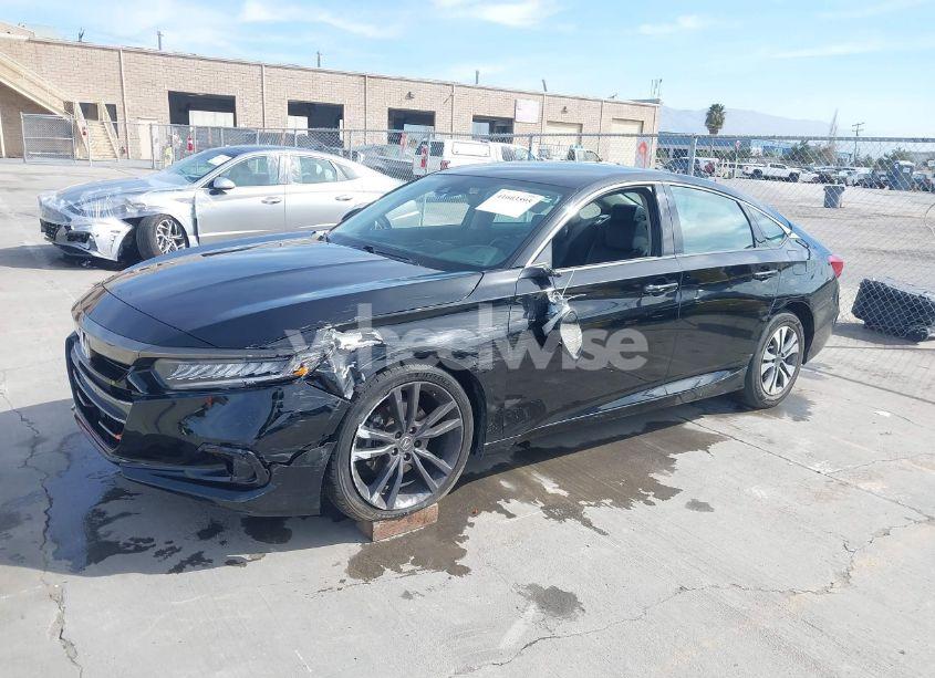 Photo 2 of 2022 Honda Accord SPORT SE (VIN 1HGCV1F46NA099733)