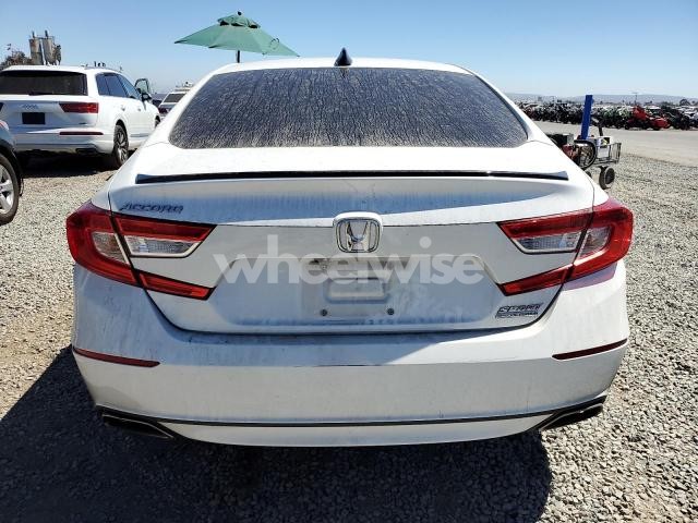 Photo 3 of 2022 HONDA ACCORD SPORT SE (VIN 1HGCV1F46NA113260)