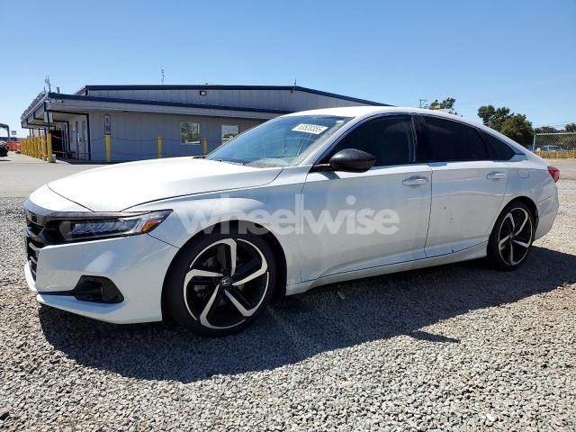 Photo 8 of 2022 HONDA ACCORD SPORT SE (VIN 1HGCV1F46NA113260)