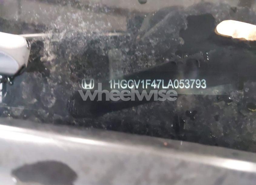 Photo 9 of 2020 Honda Accord EX (VIN 1HGCV1F47LA053793)