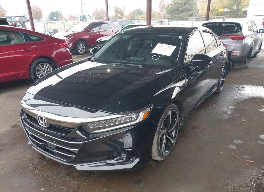 Photo 2 of 2022 Honda Accord SPORT SPECIAL EDITION (VIN 1HGCV1F47NA010185)