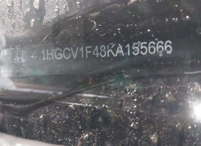 Photo 9 of 2019 Honda Accord EX (VIN 1HGCV1F48KA155666)