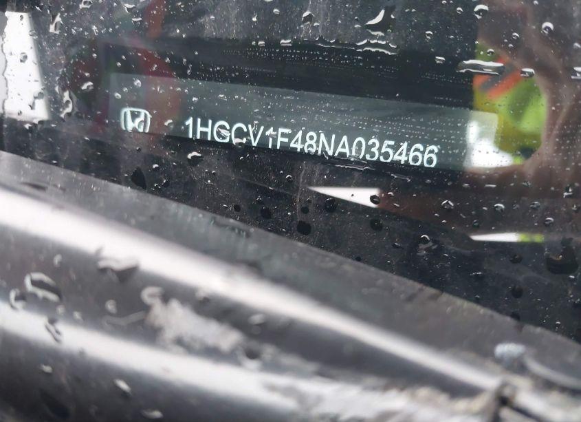 Photo 9 of 2022 Honda Accord SPORT SPECIAL EDITION (VIN 1HGCV1F48NA035466)