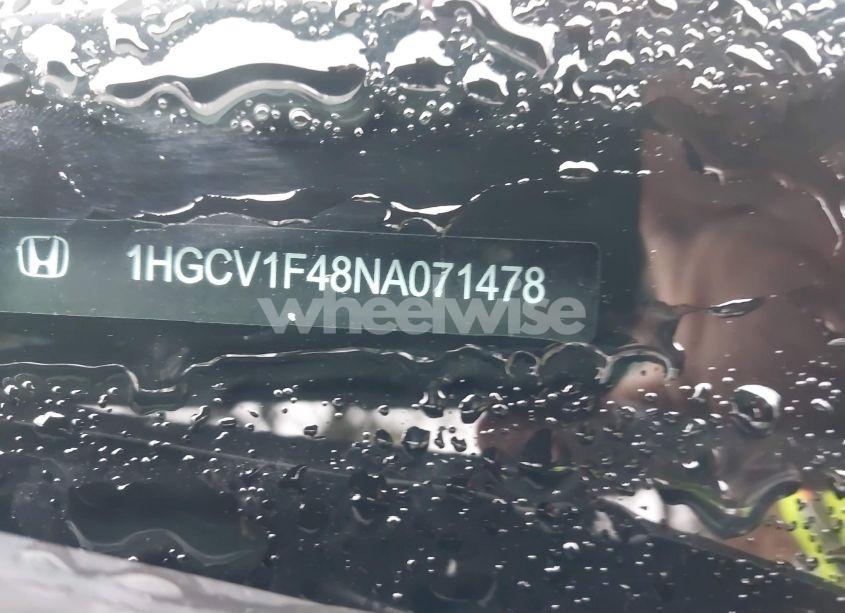 Photo 17 of 2022 Honda Accord SPORT SPECIAL EDITION (VIN 1HGCV1F48NA071478)