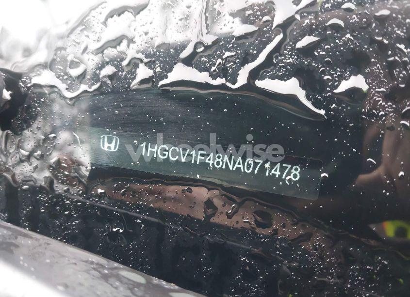 Photo 9 of 2022 Honda Accord SPORT SPECIAL EDITION (VIN 1HGCV1F48NA071478)