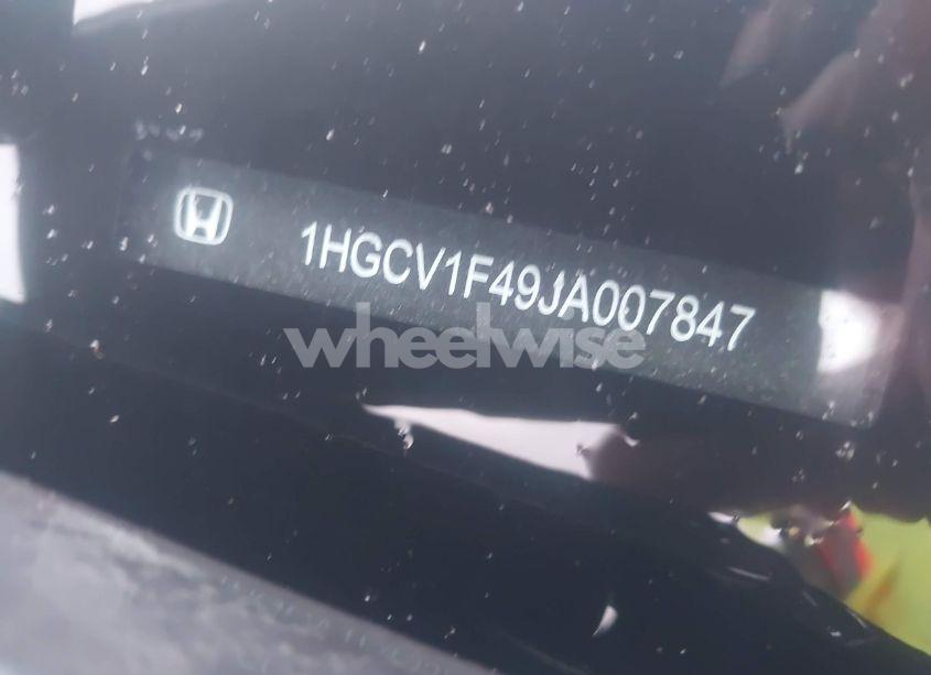Photo 16 of 2018 Honda Accord EX (VIN 1HGCV1F49JA007847)