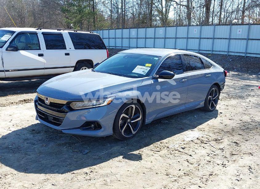 Photo 2 of 2021 Honda Accord SPORT SPECIAL EDITION (VIN 1HGCV1F49MA048032)