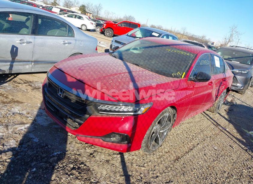 Photo 2 of 2022 Honda Accord SPORT SPECIAL EDITION (VIN 1HGCV1F49NA016182)