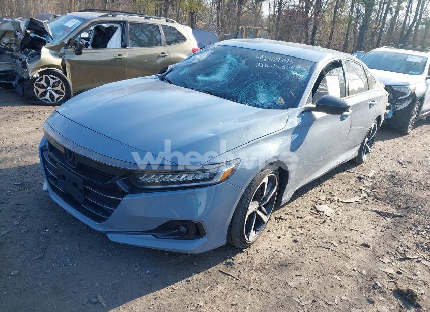 Photo 2 of 2022 Honda Accord SPORT SPECIAL EDITION (VIN 1HGCV1F49NA107923)