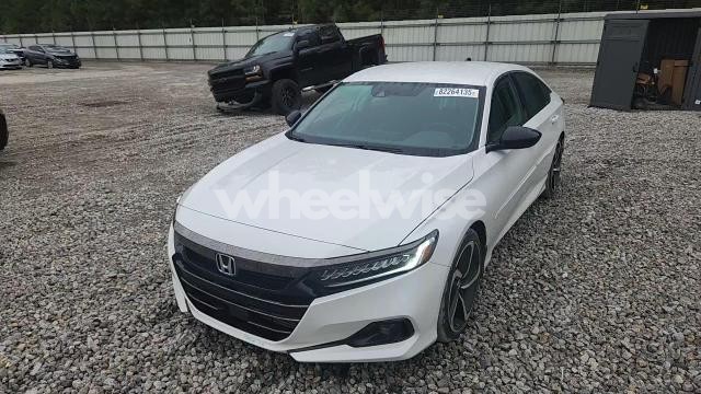 Photo 12 of 2021 HONDA ACCORD SPORT SE (VIN 1HGCV1F4XMA011880)