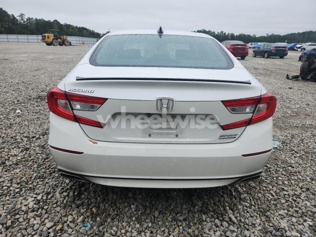Photo 2 of 2021 HONDA ACCORD SPORT SE (VIN 1HGCV1F4XMA011880)