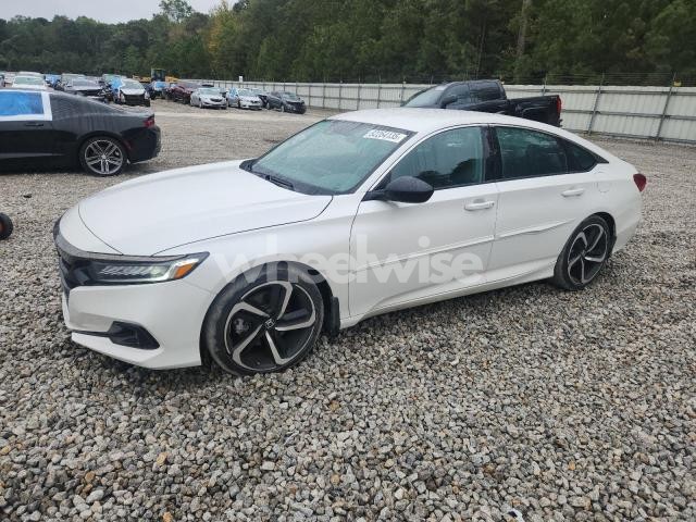 Photo 9 of 2021 HONDA ACCORD SPORT SE (VIN 1HGCV1F4XMA011880)