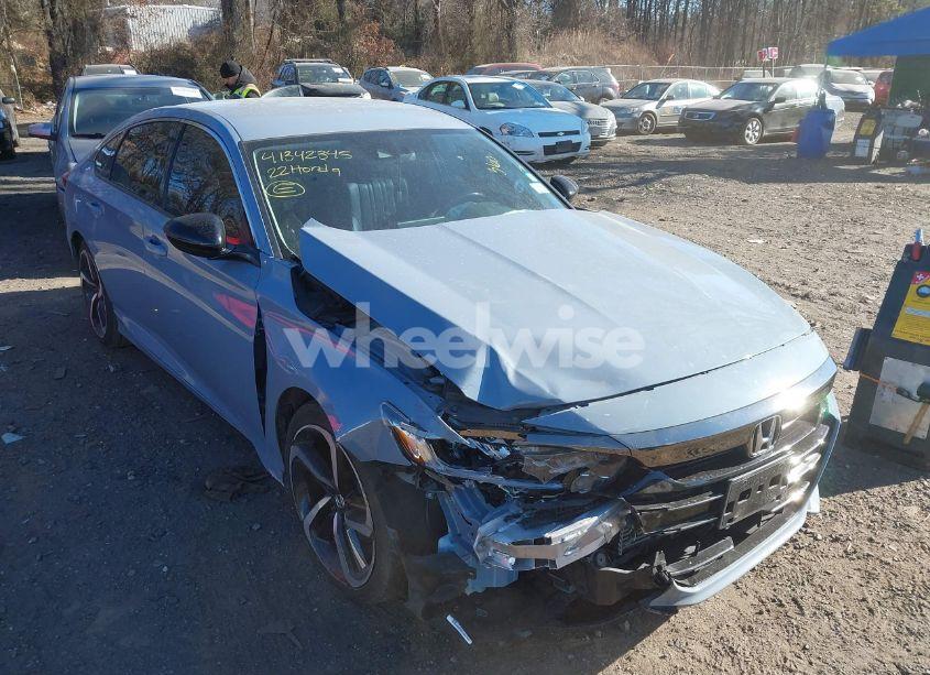 Photo 6 of 2022 Honda Accord SPORT SE (VIN 1HGCV1F4XNA049885)